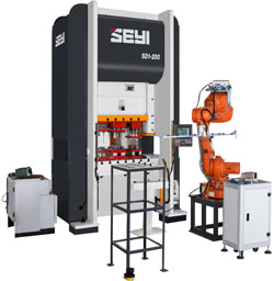 SEYI partnered with international leading industrial robotics supplier ABB